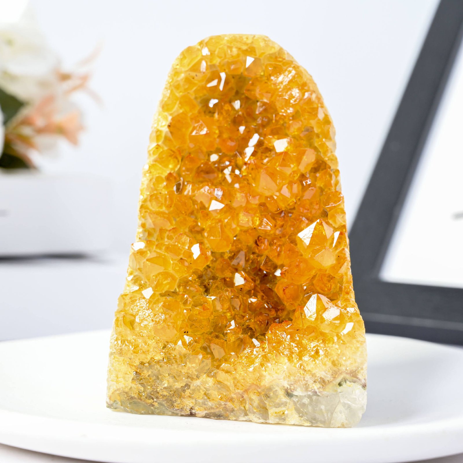 Natural Citrine Cluster Natural Citrine Cluster